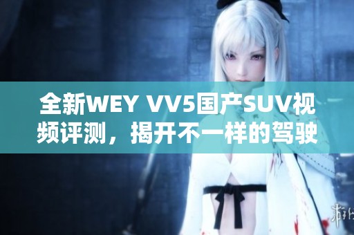 全新WEY VV5國產(chǎn)SUV視頻評測，揭開不一樣的駕駛體驗