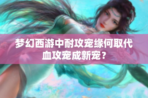 夢(mèng)幻西游中耐攻寵緣何取代血攻寵成新寵？