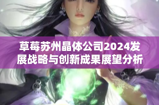 草莓蘇州晶體公司2024發(fā)展戰(zhàn)略與創(chuàng)新成果展望分析