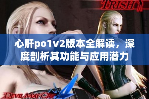 心肝po1v2版本全解讀，深度剖析其功能與應(yīng)用潛力