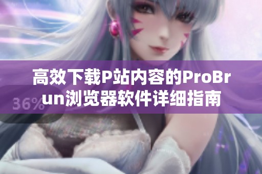 高效下載P站內容的ProBrun瀏覽器軟件詳細指南